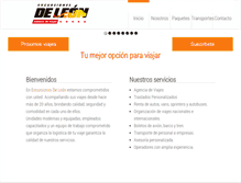 Tablet Screenshot of excursionesdeleon.com